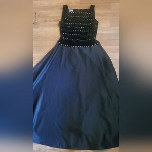 Black long dress